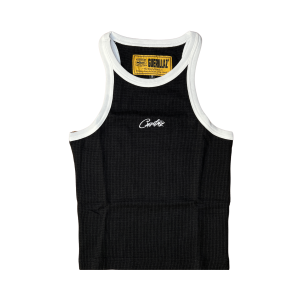 Corteiz Womens Allstarz Black Tank Top