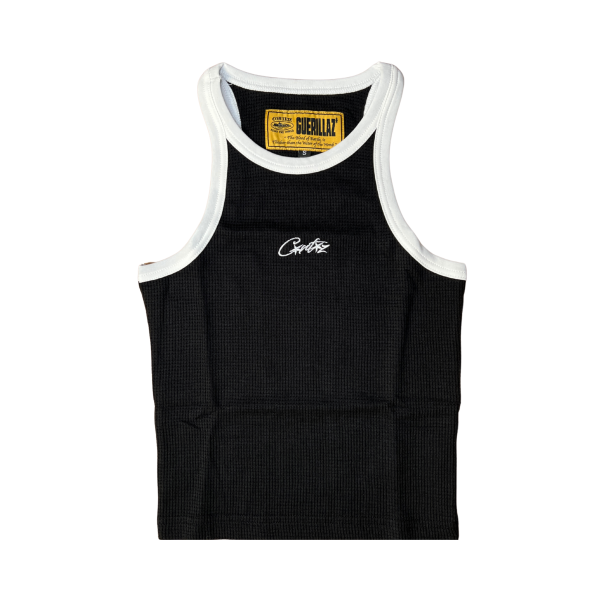 Corteiz Womens Allstarz Black Tank Top