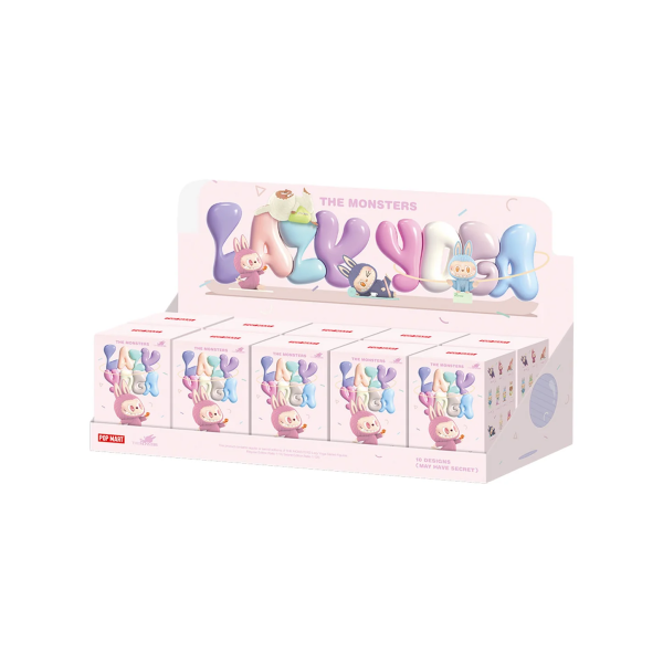 Pop Mart Labubu The Monsters Lazy Yoga Series Figures Sealed Case (BLINDBOX) - Image 3