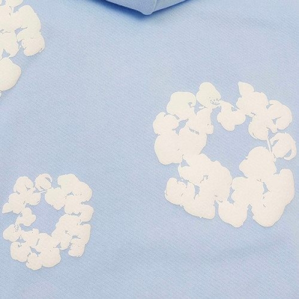 Denim Tears The Cotton Wreath Sweatshirt Powder Blue - Image 4