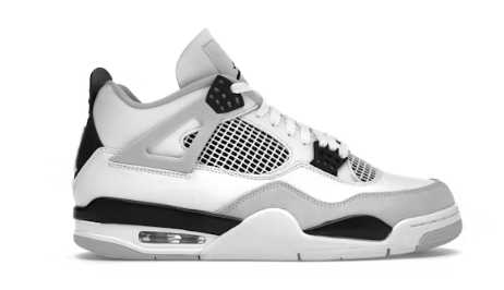 sneakersy air jordan 4 military black