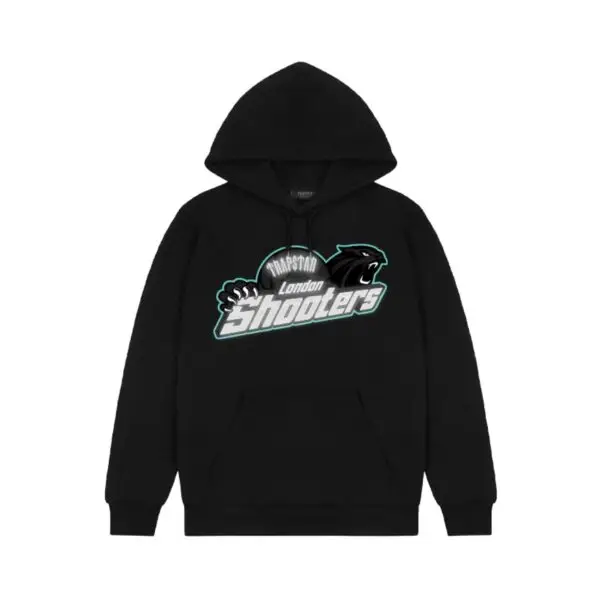 shooters-reflective-tracksuit-black-hoodie: Góra dresu Shooters Reflective Tracksuit Black