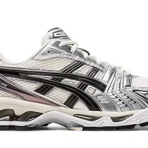 Asics Gel-Kayano 14 Cream Black Metallic Plum widok z boku