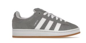 Adidas Campus 00s Grey Gum — profil boczny z podeszwą gumową
