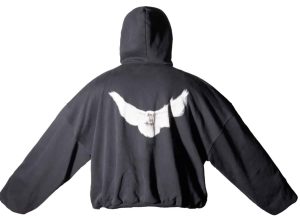 YEEZY Gap Dove Hoodie — nadruk gołębia na plecach