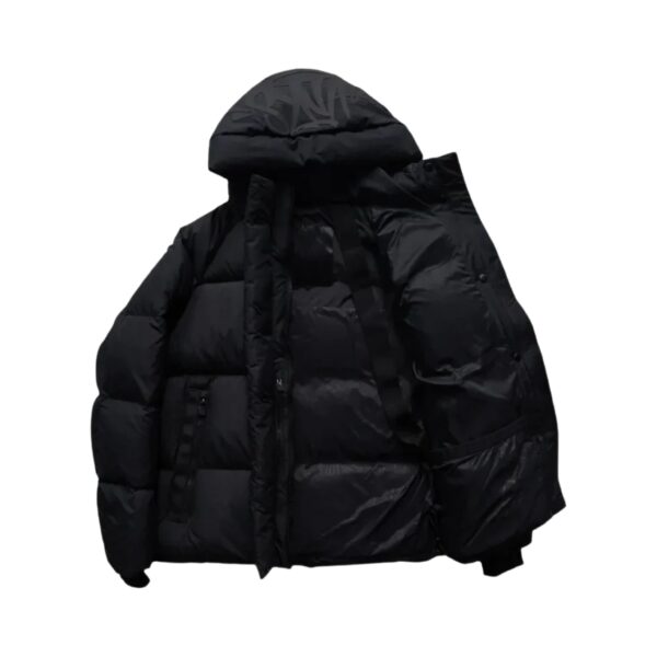 Syna Down Puffer Coat - Black FW24 - obrazek 2