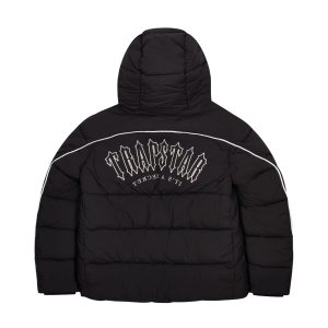 Kurtka Trapstar Irongate Arch Piping Puffer - Black/White
