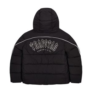 Kurtka Trapstar Irongate Arch Piping Puffer - Black/White