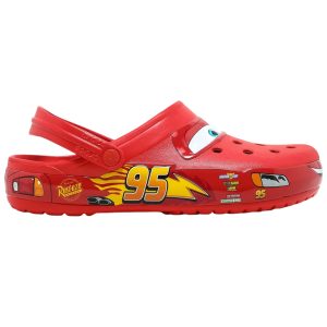 Crocs Classic Clog Lightning McQueen Widok Z Boku
