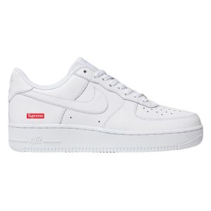 Air Force 1 Supreme White Widok Z Boku