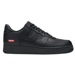 Air Force 1 Supreme Black Widok Z Boku