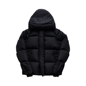 Syna Down Puffer Coat - Black FW24