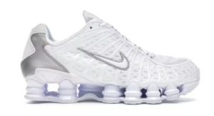Nike Shox TL White Metallic Silver