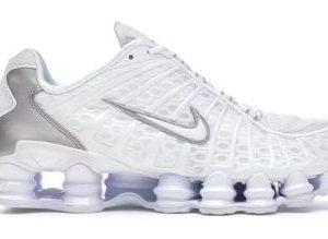 Nike Shox TL White Metallic Silver