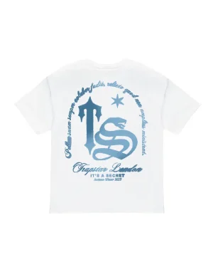 Trapstar Varsity Tee - White/Tie Dye