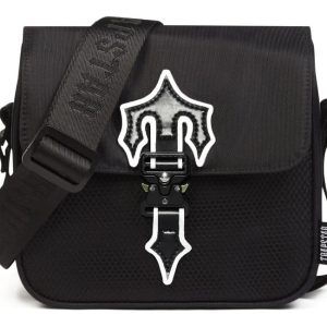 Trapstar Irongate T Cross Body Bag Black Reflective — widok z przodu