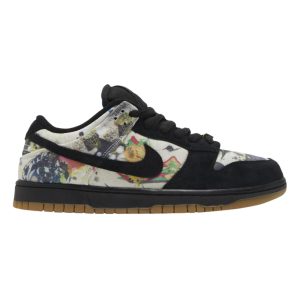Nike SB Dunk Low Supreme Rammellzee widok z boku