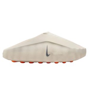 Nike Mind 001 Slide Light Bone — bok z szerokim paskiem i perforowaną pianką EVA