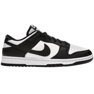 1. Nike Dunk Low Panda biało-czarne sneakersy z boku