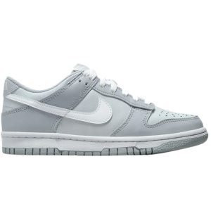 1. Nike Dunk Low Two Tone Grey szara skóra z boku