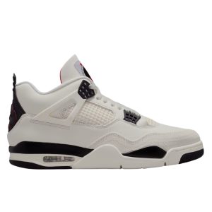 Air Jordan 4 Retro OG Flight Club w kolorystyce Sail Black University Red