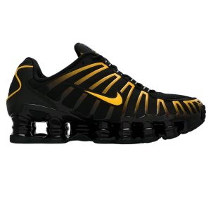 Shox TL Black boczny University Gold