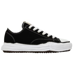 Mihara Peterson Canvas Low Black — chunky sole profil